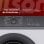 Lavadora Nilson NL10400AI Carga Frontal 10 Kg 1400 rpm A Blanca Vapor Eco-logic