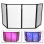Pantalla Plegable DJ Vonyx DB2 120 x 70 Blanco