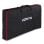 Cabina DJ XL Vonyx DB5 plegable aluminio con fundas licra