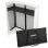 Cabina DJ Plegable Vonyx DBC105 Aluminio 1m con Lycras Ignífugas