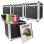 Estuche para vinilos Power Dynamics RC100 negro set 4 unidades apilables