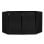 Vonyx DB2B Pantalla Plegable DJ 120 x 70 cm 4 Paneles Negro