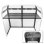 Cabina plegable de DJ Vonyx DB3 con mesa integrada y aluminio ligero