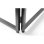 Cabina plegable de DJ Vonyx DB3 con mesa integrada y aluminio ligero