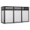 Cabina DJ Vonyx DBA200 Plegable 2 metros con Fundas Lycra Ignífugas