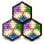 Pack 3 Cegadoras Retro BeamZ RB90 LED Blanco Cálido RGB 3x30W Control DMX