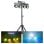 Barra de iluminación BeamZ CLS NesoUV Party Bar Jelly Moon PAR RGBW UV Estrobo DMX Trípode
