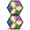 Pack 2 Cegadoras Retro LED BeamZ RB90 Blanco Cálido y RGB con Control DMX