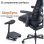 Apoia-pés LiberNovo StepSync Omni Pro ergonómico ajustável estável