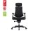 Silla ergonómica Libernovo Omni SE negra soporte lumbar y reclinación 160°