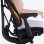 Silla ergonómica Libernovo Omni SE negra soporte lumbar y reclinación 160°