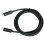 Cable Thunderbolt 3 QNAP 1,5 m 40 Gbit/s Negro