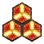 Cegadora retro LED BeamZ RB90-5 Pack 3 Ámbar 3x30W DMX 5pines