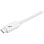 Cable Thunderbolt 3 Passif StarTech 2m 20Gbps PD 100W 4K Blanc