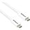 Cable Thunderbolt 3 Passif StarTech 2m 20Gbps PD 100W 4K Blanc