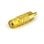 Adaptador Conversor Coaxial RG6 a RCA StarTech.com RCACOAXMF chapado en oro