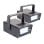 Pack Estroboscopios BeamZ BMS24LED 2x24 LEDs Blanco