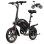 Bicicleta eléctrica plegable DYU D3F 14" 50 km