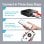 Vention NAJ Receptor audio Bluetooth 5.1 RCA 3,5 mm 28 mW negro