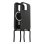 Funda OtterBox React Nylon Noir avec cordon pour iPhone 16 Pro