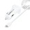 Cargador de coche StarTech.com con 2 puertos USB y cable Lightning rizado 1m