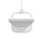 Kabelloses Ladegeraet ZENS ZESC13W 10W Qi Aluminium Weiss