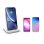 Kabelloses Ladegeraet ZENS ZESC13W 10W Qi Aluminium Weiss
