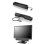 Haut-parleurs Lenovo Soundbar USB filaire 2,5 W RMS pour PC noir