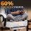 Sedia Gaming GTPLAYER Regolabile Bianca 150kg Supporto Lombare
