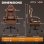 Sedia Gaming GTPLAYER Regolabile con Supporto Lombare e Braccioli Sincronizzati 150kg