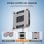 Robot limpiacristales Airmsen YW763 8000 Pa 6 boquillas cepillos esquinas