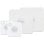 Localisateur Tile Mate Slim Pack 4 pieces Blanc