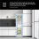 Frigorífico Uma Porta Samsung RR70H39DCFEF Total No Frost 186cm 387L D Inox WiFi IA
