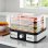 Deshidratador de alimentos Sogo DAL-SS-10461 5 bandejas 245W Negro