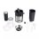 Batidora de vaso Jata 800W 2 velocidades Negro/Acero inoxidable