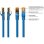 Cable de red Varia CAT7 S/FTP 5 metros azul TPE