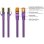 Cable de red Varia CAT7 15m S/FTP TPE violeta