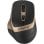 Ratón Powerton LIFE FLIXO inalámbrico 1600 DPI USB Negro dorado 6 botones