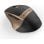 Ratón Powerton LIFE FLIXO inalámbrico 1600 DPI USB Negro dorado 6 botones