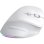 Ratón Powerton ERGO SPIRA inalámbrico 3200 DPI gris blanco RGB 6 botones