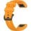 Cinturino orologio Beline Watch 2 20 mm silicone arancione Garmin