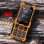Avizar TEL-S9 4G 2,4" Dual SIM Linterna SOS Naranja Negro