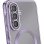 Funda para móvil Avizar Backcover Silicona Violeta MagSafe para Samsung Galaxy A57