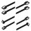 Cabo SATA PC Racing Pack 4 Uds 0,5 m 6 Gb/s 26 AWG Preto