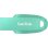 Unidad flash SanDisk SDCZ550-064G-G46G 64 GB USB 3.2 Gen 1 turquesa sin tapa