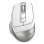 Ratón A4Tech Fstyler FB35CS RF Wireless Bluetooth 2000 DPI Grigio Bianco 6 Pulsanti