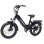 Bicicleta eléctrica Bodywel F20 Motor 500W Batería 48V 15Ah Neumáticos 20"