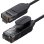 Netzwerkkabel Ugreen NW122 10 m Cat6a U/UTP RJ-45 Schwarz