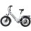 Bicicleta Eléctrica Bodywel F20 500W 48V 15Ah 20" Blanca