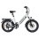 Bicicleta Eléctrica Bodywel F20 500W 48V 15Ah 20" Blanca